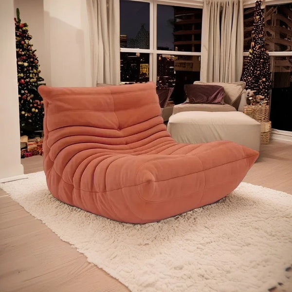 Accent Lazy Floor Sofa - Memory Foam Bean Bag Couch Lounge