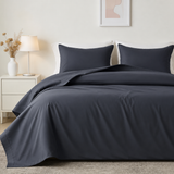 Premium Microfiber Sheet Set – Easy-Care Cooling Bedding with Soft Breathable Comfort