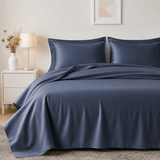 Premium Bamboo Viscose Sheet Set – Cooling Bedding with Silky Soft Breathable Comfort