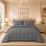 Premium Cotton Comforter – Soft Down Alternative Bedding with All-Season Breathability