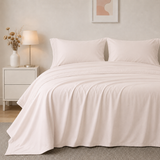 Premium Microfiber Sheet Set – Easy-Care Cooling Bedding with Soft Breathable Comfort
