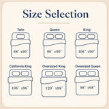 Premium Summer Down Fiber Comforter – Cooling Comforter with Fluffy Lightweight Loft