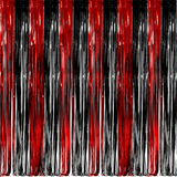 Modern Foil Fringe Backdrop – Shimmer Tinsel Curtain for Parties, Celebrations & Photo Décor