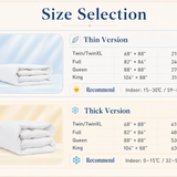 Premium Cotton Comforter – Soft Down Alternative Bedding with All-Season Breathability