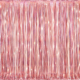 Modern Foil Fringe Backdrop – Shimmer Tinsel Curtain for Parties, Celebrations & Photo Décor
