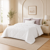 Luxury Bamboo Viscose Comforter – Cooling Duvet Insert with Lightweight Breathable Comfort