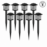 Modern Solar Outdoor Lights – LED Pathway Lighting for Garden & Landscape