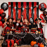 Modern Foil Fringe Backdrop – Shimmer Tinsel Curtain for Parties, Celebrations & Photo Décor