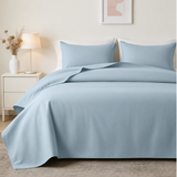 Luxury 100% Cotton Sheet Set– 450 Thread Count Sateen Bedding with Extra Soft Hotel-Quality Comfort