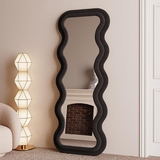 Full Length Irregular Wavy Floor Mirror