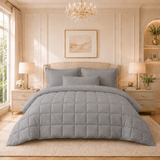Premium Cotton Comforter – Soft Down Alternative Bedding with All-Season Breathability