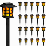 Modern Solar Outdoor Lights – LED Pathway Lighting for Garden & Landscape