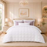 Premium Cotton Comforter – Soft Down Alternative Bedding with All-Season Breathability