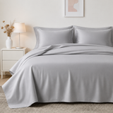 Premium Bamboo Viscose Sheet Set – Cooling Bedding with Silky Soft Breathable Comfort