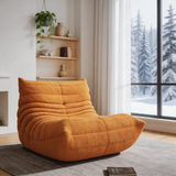 Accent Lazy Floor Sofa - Memory Foam Bean Bag Couch Lounge