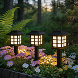 Modern Solar Outdoor Lights – LED Pathway Lighting for Garden & Landscape
