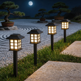 Modern Solar Outdoor Lights – LED Pathway Lighting for Garden & Landscape
