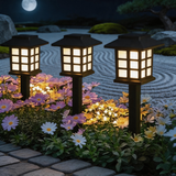 Modern Solar Outdoor Lights – LED Pathway Lighting for Garden & Landscape