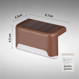 Solar Deck Lights – Waterproof LED Step Lighting for Stairs, Fence & Patio