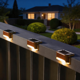 Solar Deck Lights – Waterproof LED Step Lighting for Stairs, Fence & Patio