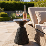 Modern Mushroom Side Table – Lightweight Outdoor Accent Table for Patio, Garden & Deck