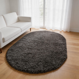 Solid Shag Area Rug – Ultra Soft Plush Carpet for Modern Living Spaces