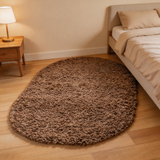 Solid Shag Area Rug – Ultra Soft Plush Carpet for Modern Living Spaces