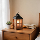 Farmhouse Lantern Wax Warmer – Electric Candle & Tart Burner with Timer