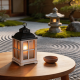 Farmhouse Lantern Wax Warmer – Electric Candle & Tart Burner with Timer