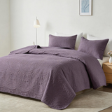 Bedding Bedspread-Polyester – Lightweight Coin Pattern Coverlet for All Season