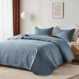 Bedding Bedspread-Polyester – Lightweight Coin Pattern Coverlet for All Season