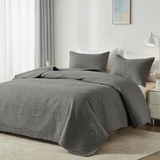 Bedding Bedspread-Polyester – Lightweight Coin Pattern Coverlet for All Season
