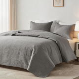 Bedding Bedspread-Polyester – Lightweight Coin Pattern Coverlet for All Season