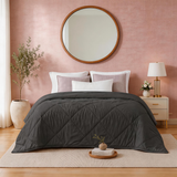 Luxury Bamboo Viscose Comforter – Cooling Duvet Insert with Lightweight Breathable Comfort