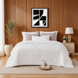 Luxury Bamboo Viscose Comforter – Cooling Duvet Insert with Lightweight Breathable Comfort