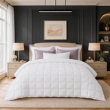 Premium Cotton Comforter – Soft Down Alternative Bedding with All-Season Breathability