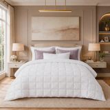 Premium Cotton Comforter – Soft Down Alternative Bedding with All-Season Breathability
