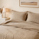 Premium French Linen Sheet Set – Soft Washed Bedding with Breathable All-Season Comfort