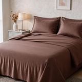 Premium Bamboo Viscose Sheet Set – Cooling Bedding with Silky Soft Breathable Comfort