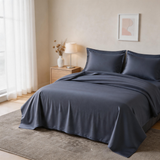 Premium Bamboo Viscose Sheet Set – Cooling Bedding with Silky Soft Breathable Comfort