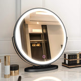 Ingle Home 19" Round Vanity Cosmetic Makeup LED light with Smart Touch Control