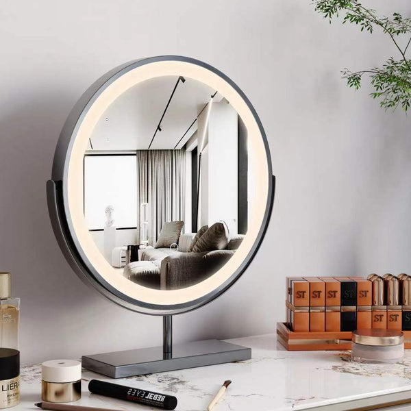 Ingle Home 16" Vanity Makeup with LED light Lighting Adjustable with Touch Control